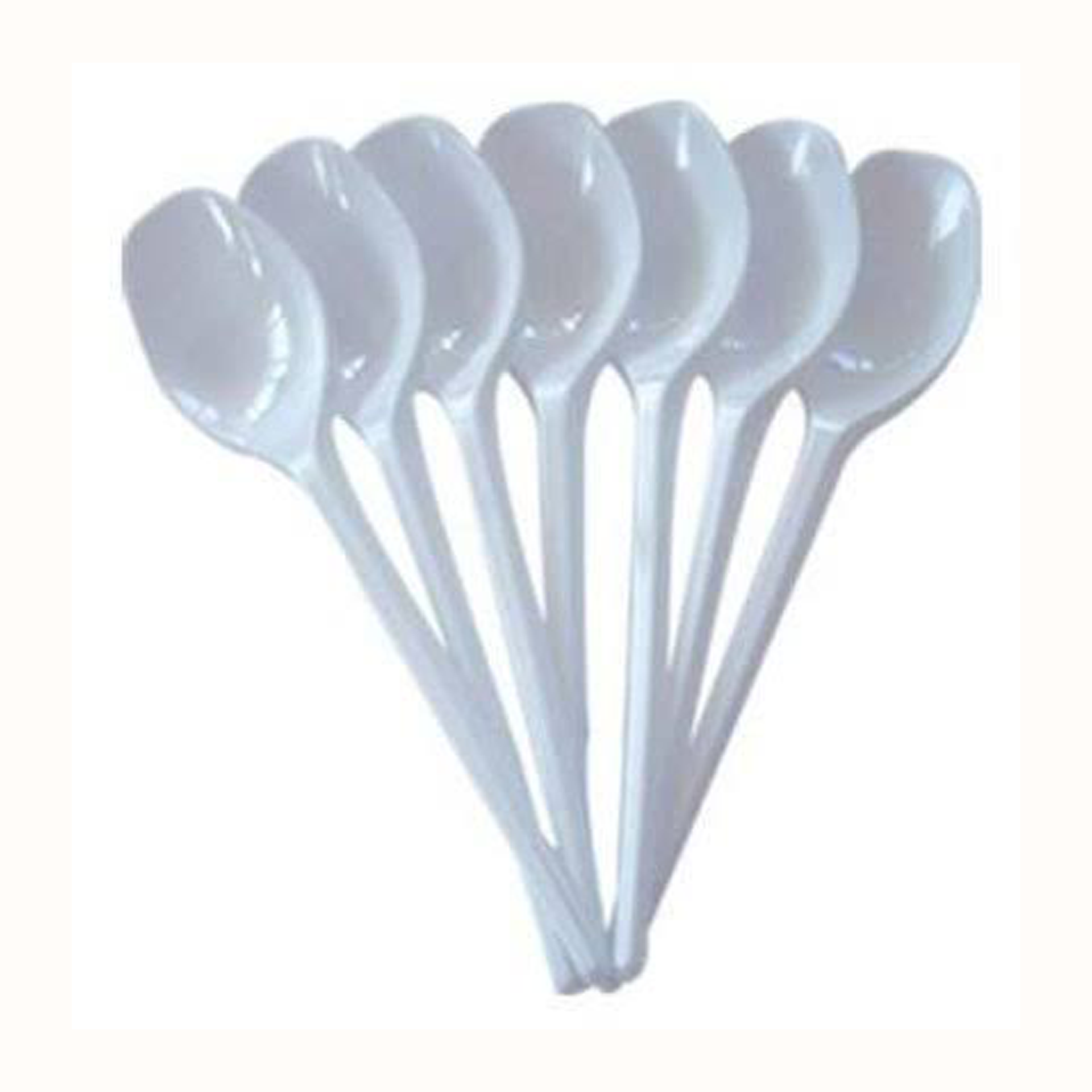 Vidha One Plus Multi Purpose Plastic Spoons – Pack of 80