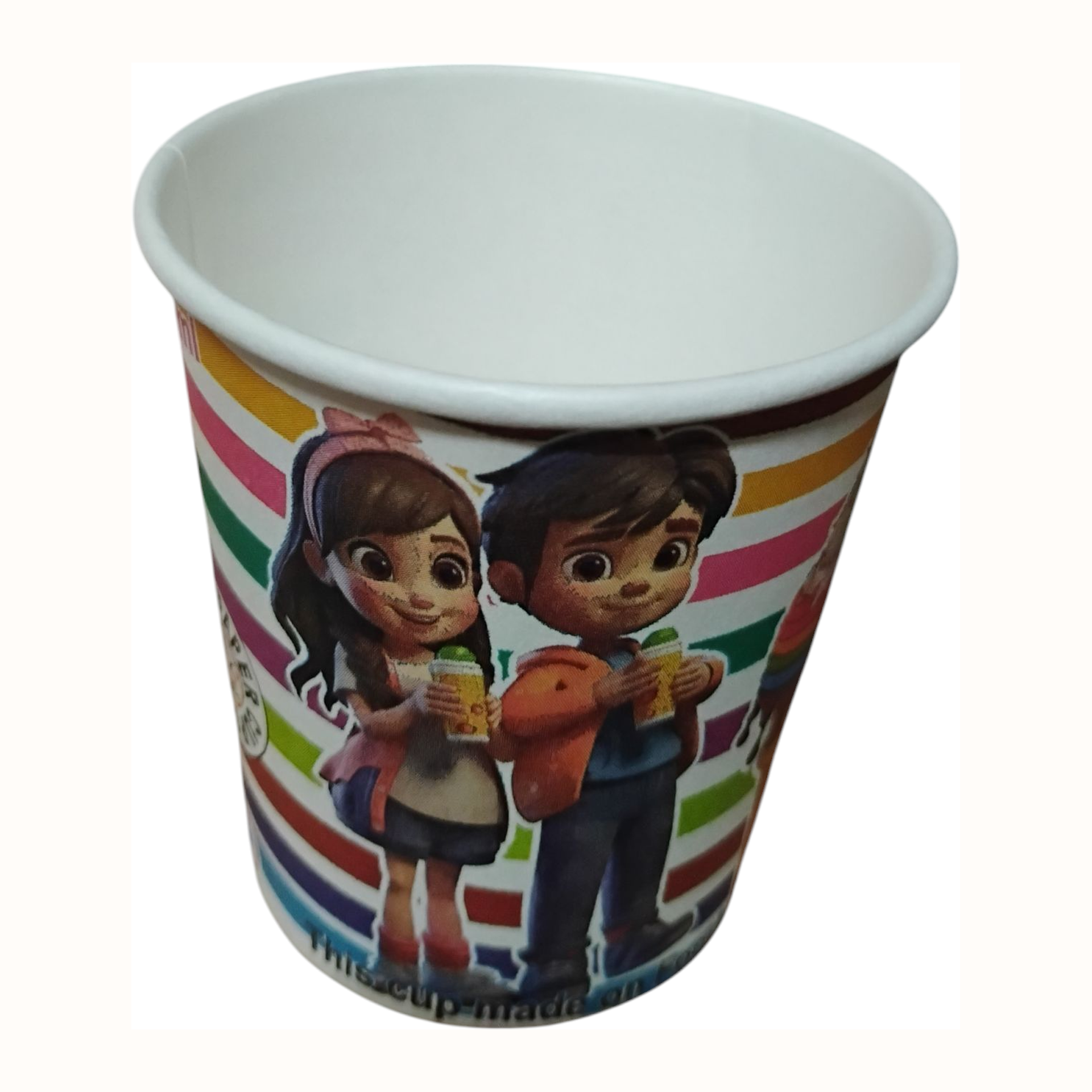 Best Quality Printed Paper Cup/Glass – 210ml pack of 47 - Image 2