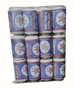 Blue star & super star thread rolls Pack of 12