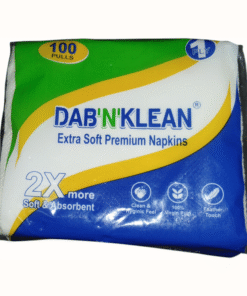 Dab "N" Klean extra soft premium napkins (tissue paper)