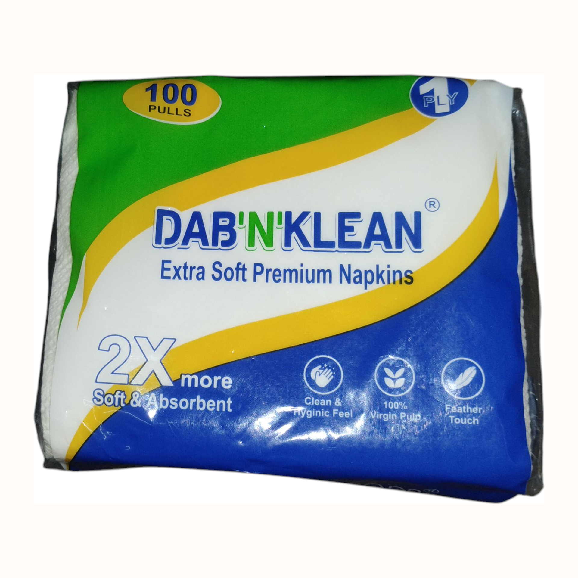 Dab "N" Klean extra soft premium napkins (tissue paper)