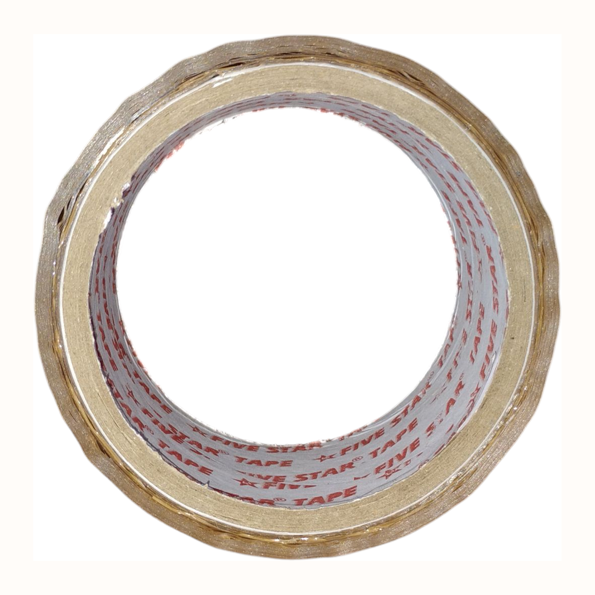 Five Star one sided self adhesive parcel tape 35m Pack of 6 Brown color - Image 2