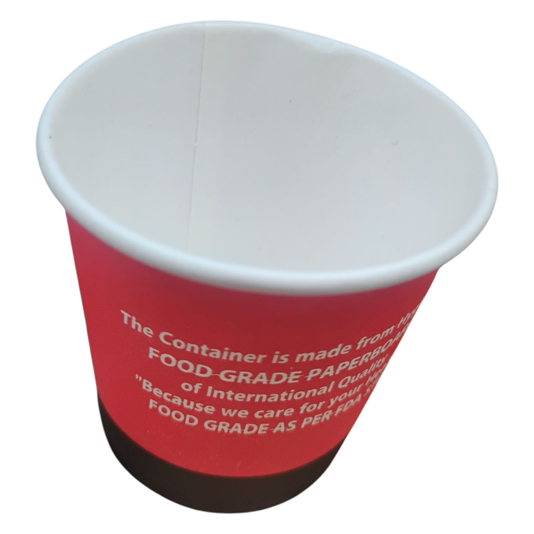 Best quality disposable paper tea cup 80ml pack of 68