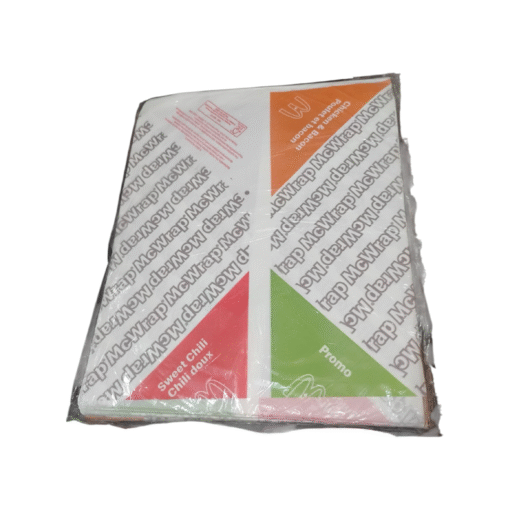 MCWRAP Butter Paper Sheets – Pack of 100 10x12 cm